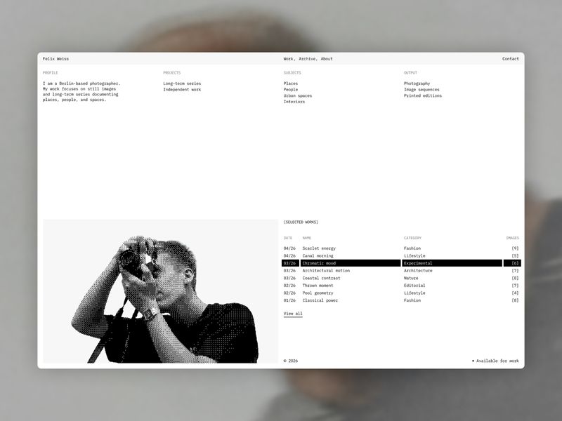 Weiss by NutsDev - Uncategorized design asset by framer