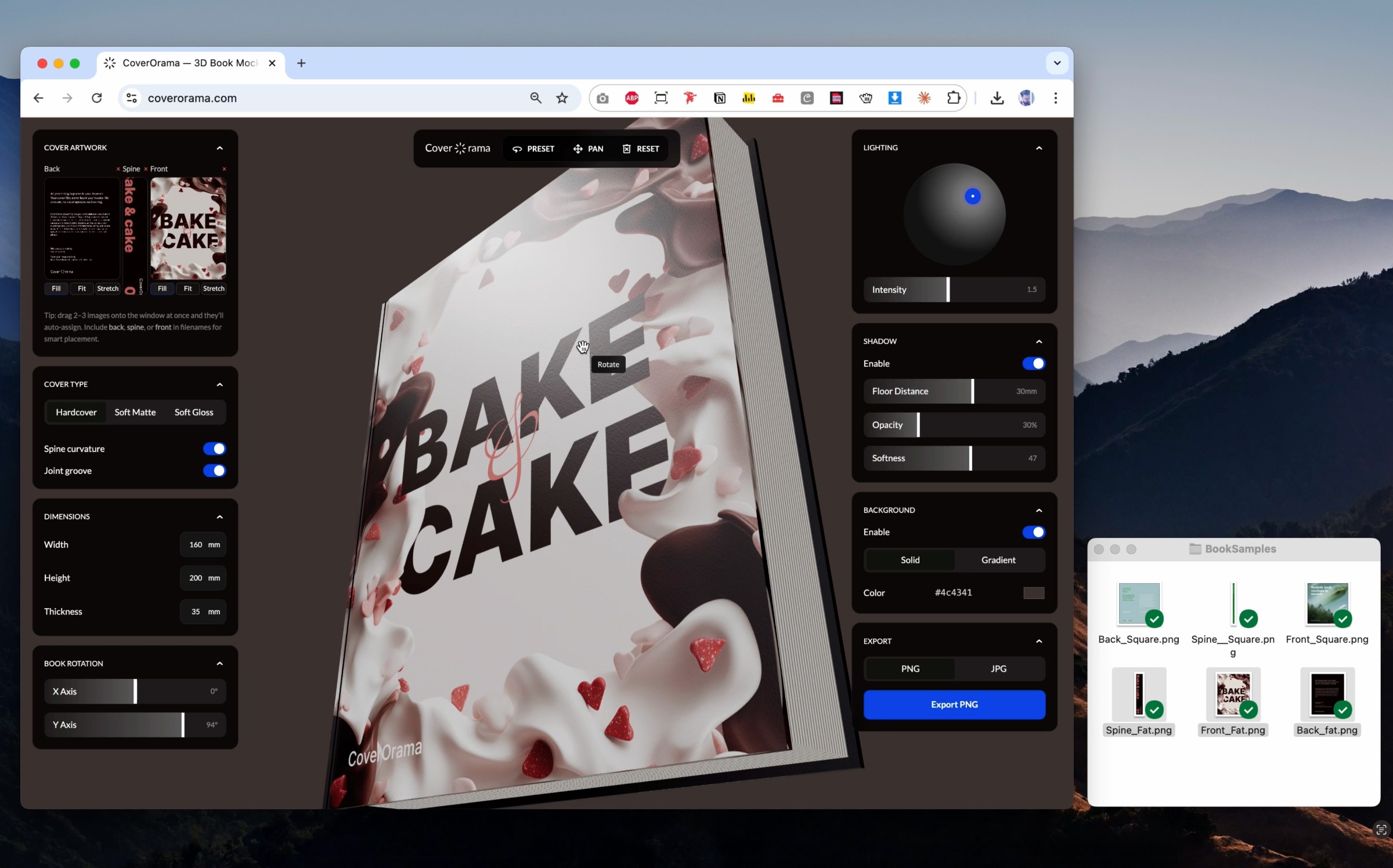 CoverOrama — Free 3D Book Mockup Maker Image 2