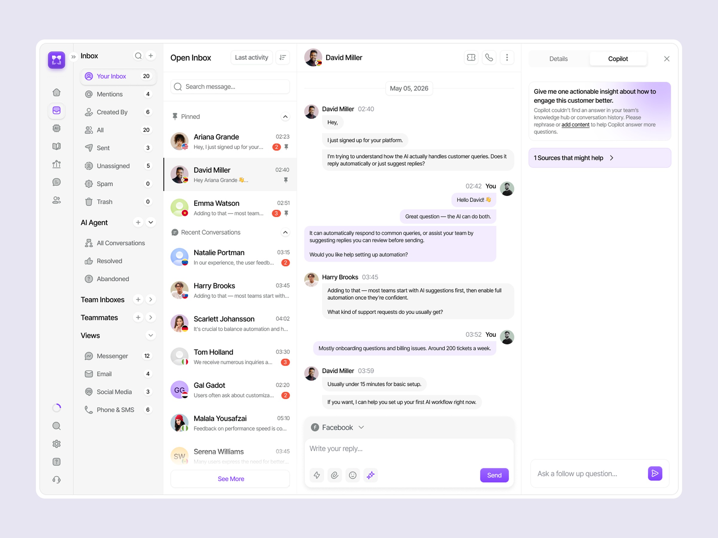AI Customer Support UI Kit Image 0