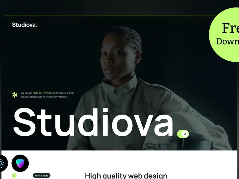 Studiova Next.js Business & Agency Template by WrapPixel
