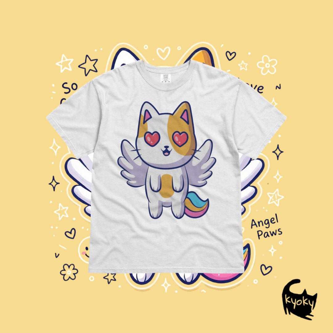 Angel Cat Flying Image 1