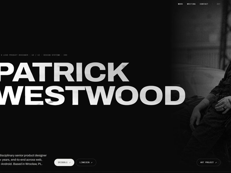 Patrick Westwood — Senior Product Designer (UX/UI)