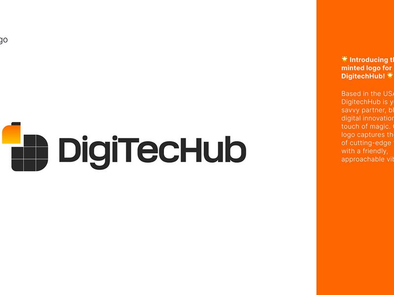 DigitechHub: A Tech Brand's Visual Odyssey