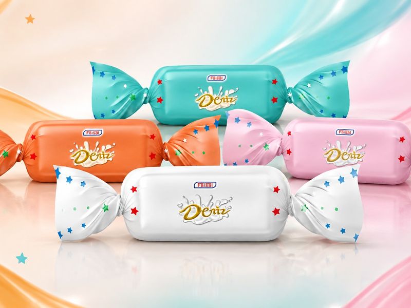 Faisal Deriz Candy Packaging – Vibrant FMCG Design