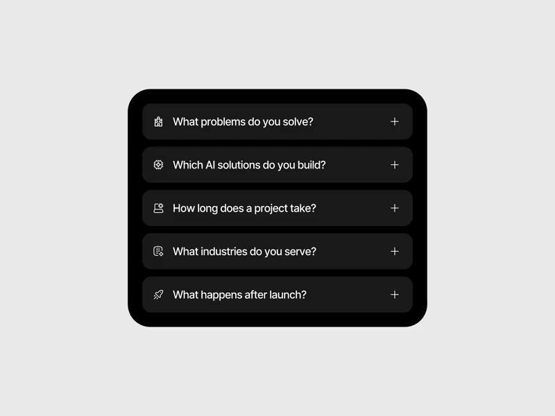 FAQ Accordion