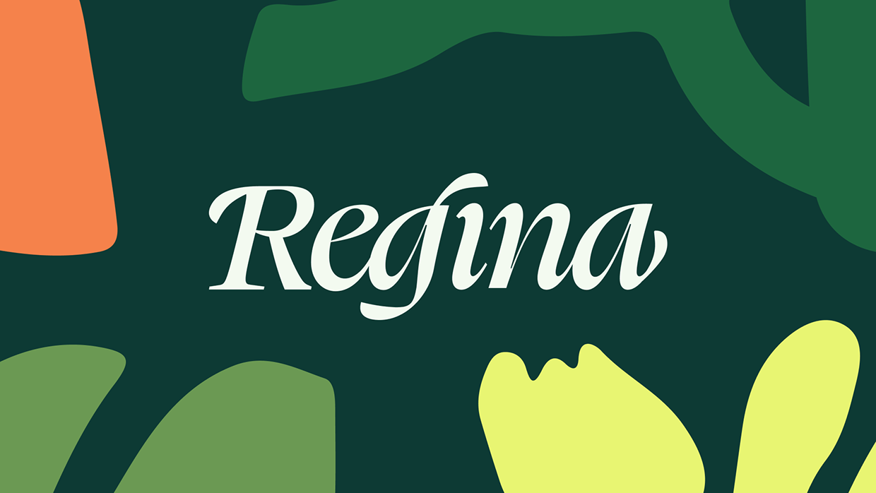 Regina · Brand & Website redesign