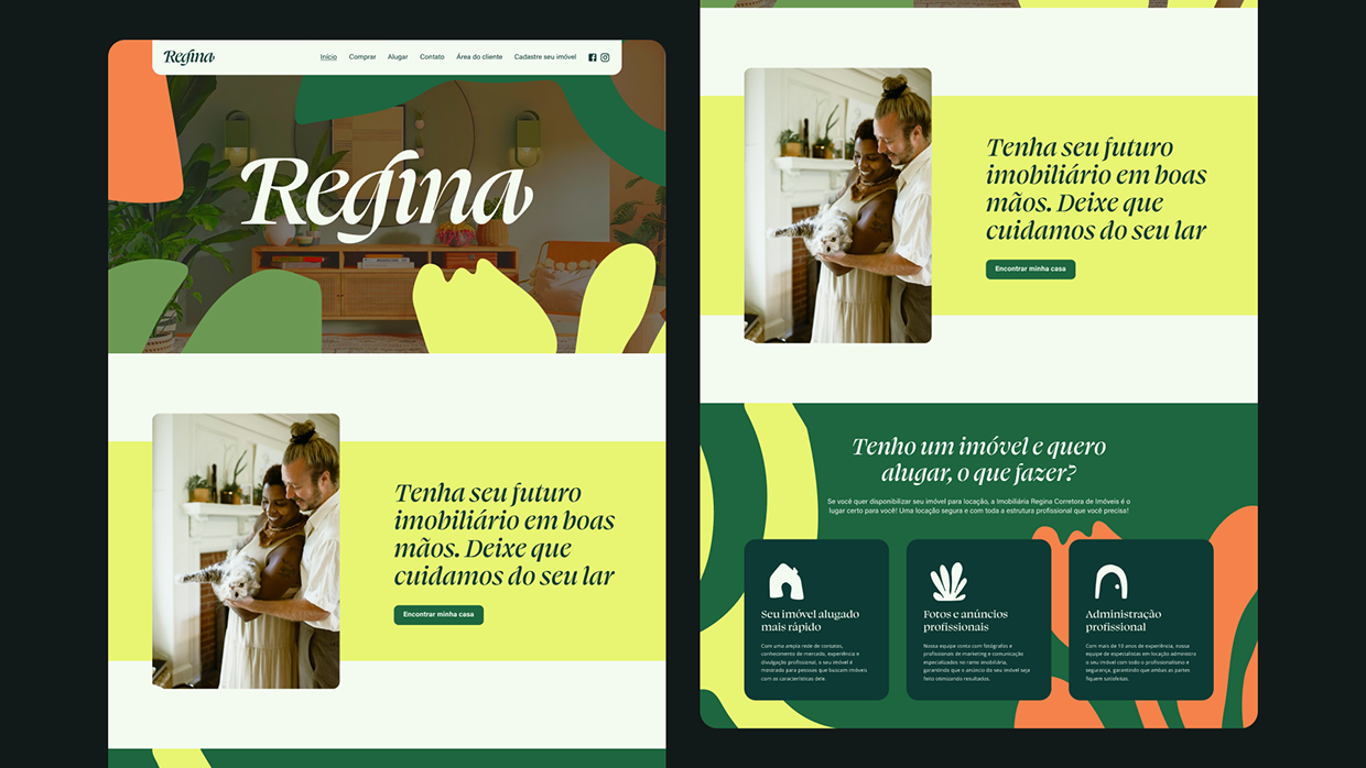 Regina · Brand & Website redesign Image 9