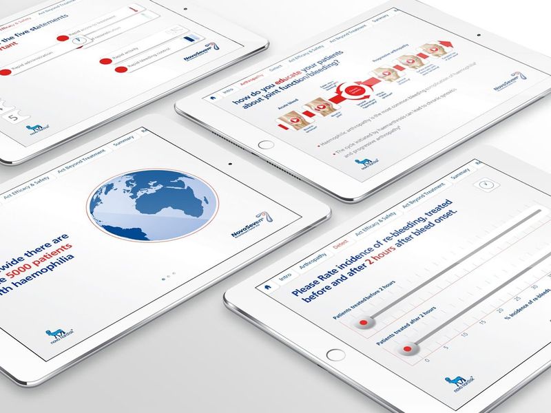 iPad eDetailer for haemophilia treatment — NovoSeven