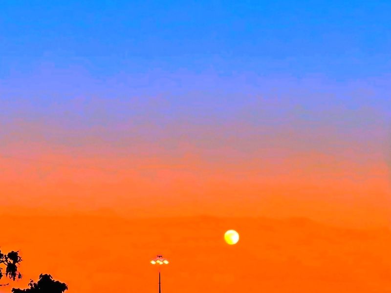 Urban Street Moon