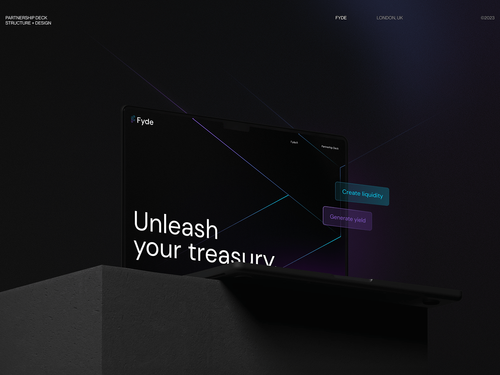 Sales Deck for Fyde on Behance