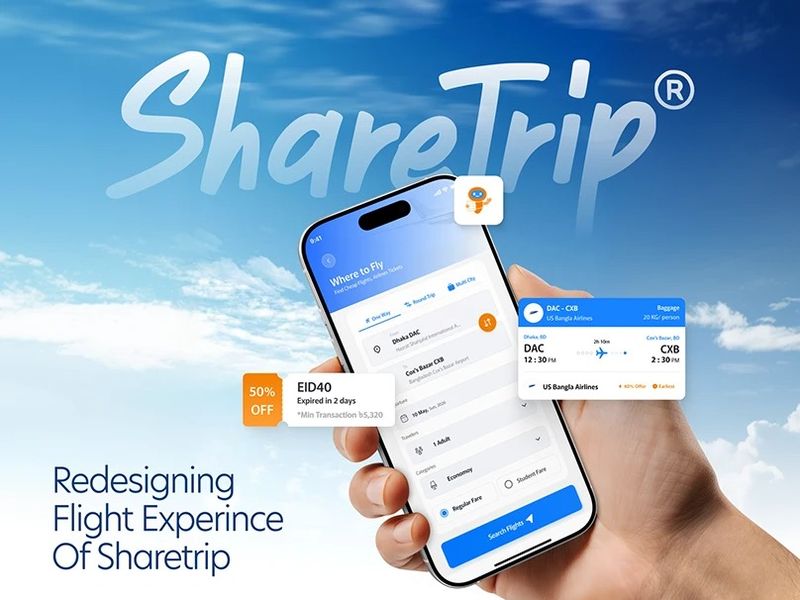 ShareTrip : Flight Booking Experience UX Audit