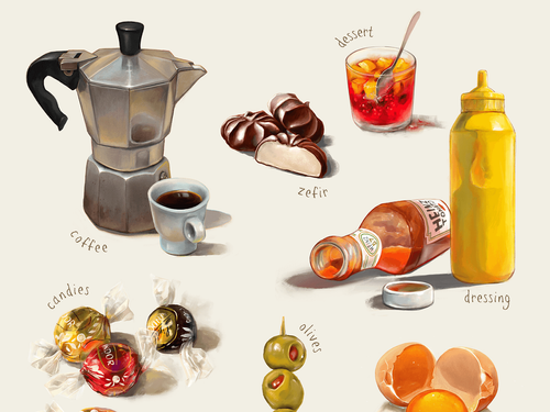 Various Illustrations