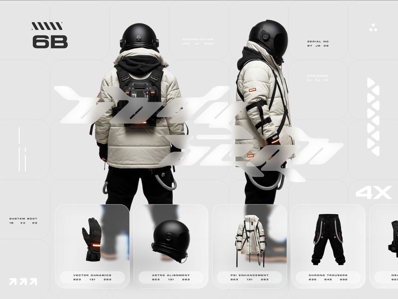 Hybrid UI e-commerce concept