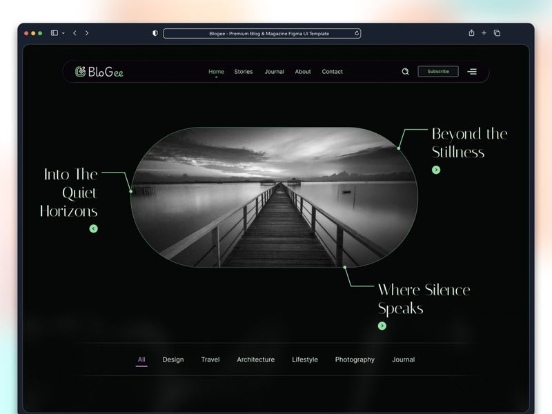 BloGee – Next-Gen Editorial Design System & Figma UI Kit