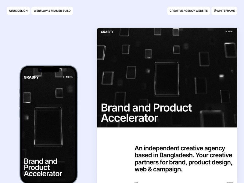 Grabfy — Modern IT Agency Website