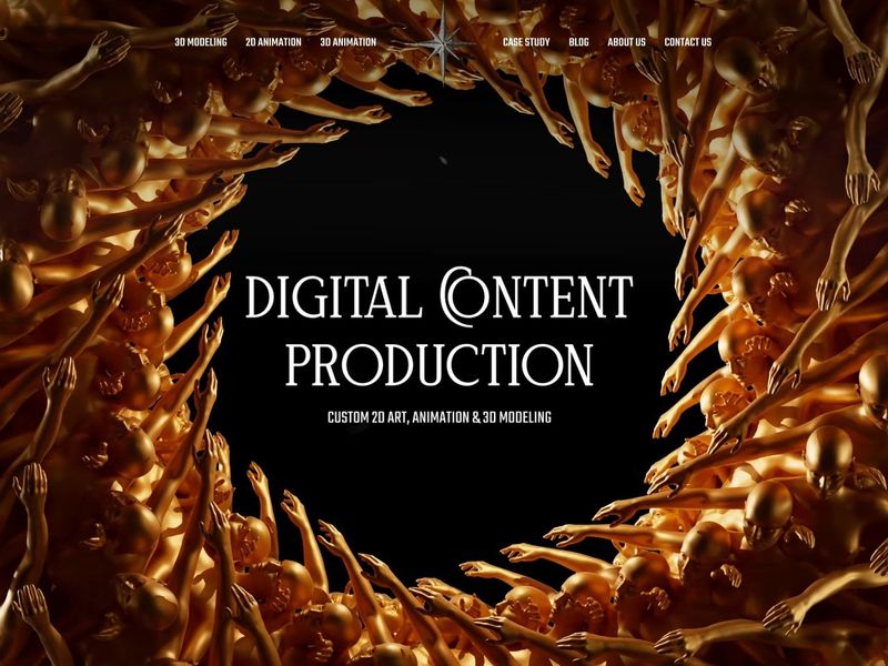 Website Hero Design & Animation