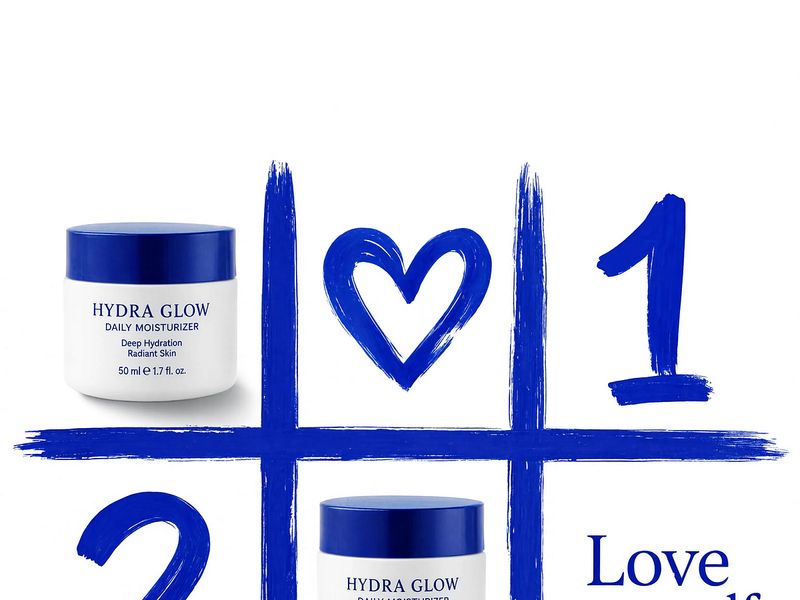 Hydra Glow | Love Yourself, Skincare Ad Concept
