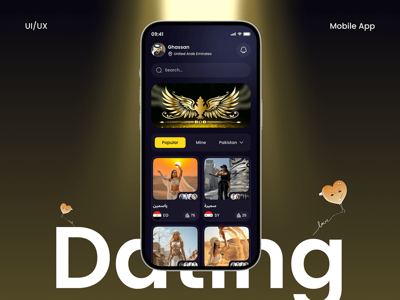 Live Arbian Dating AI App