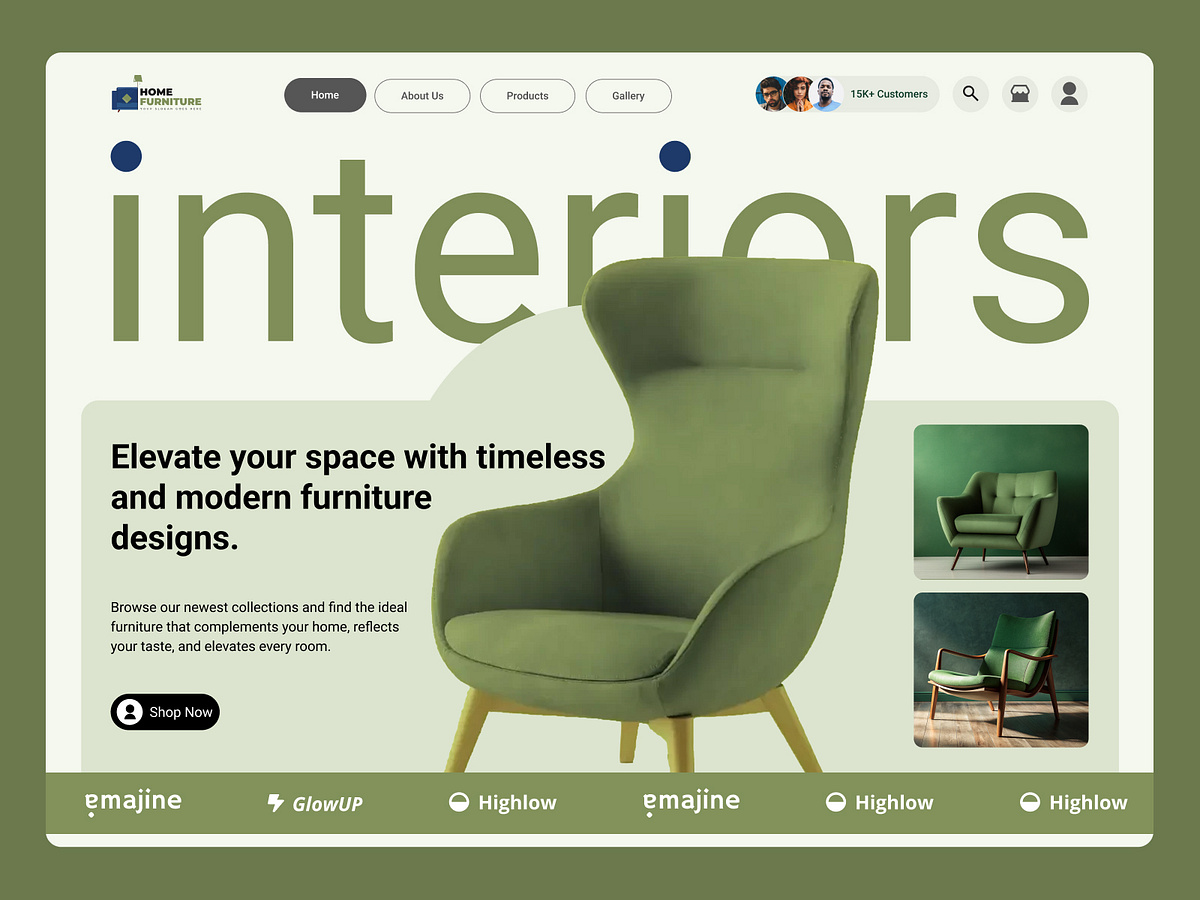 Modern Furniture eCommerce Website