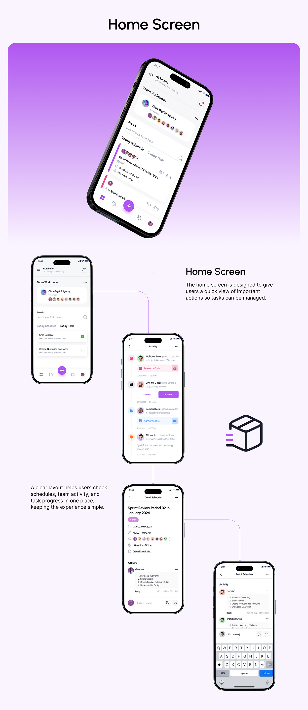 Tasker - Task Management Mobile App Image 8