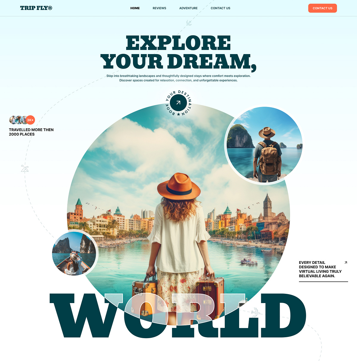 Travel Agency Landing Page