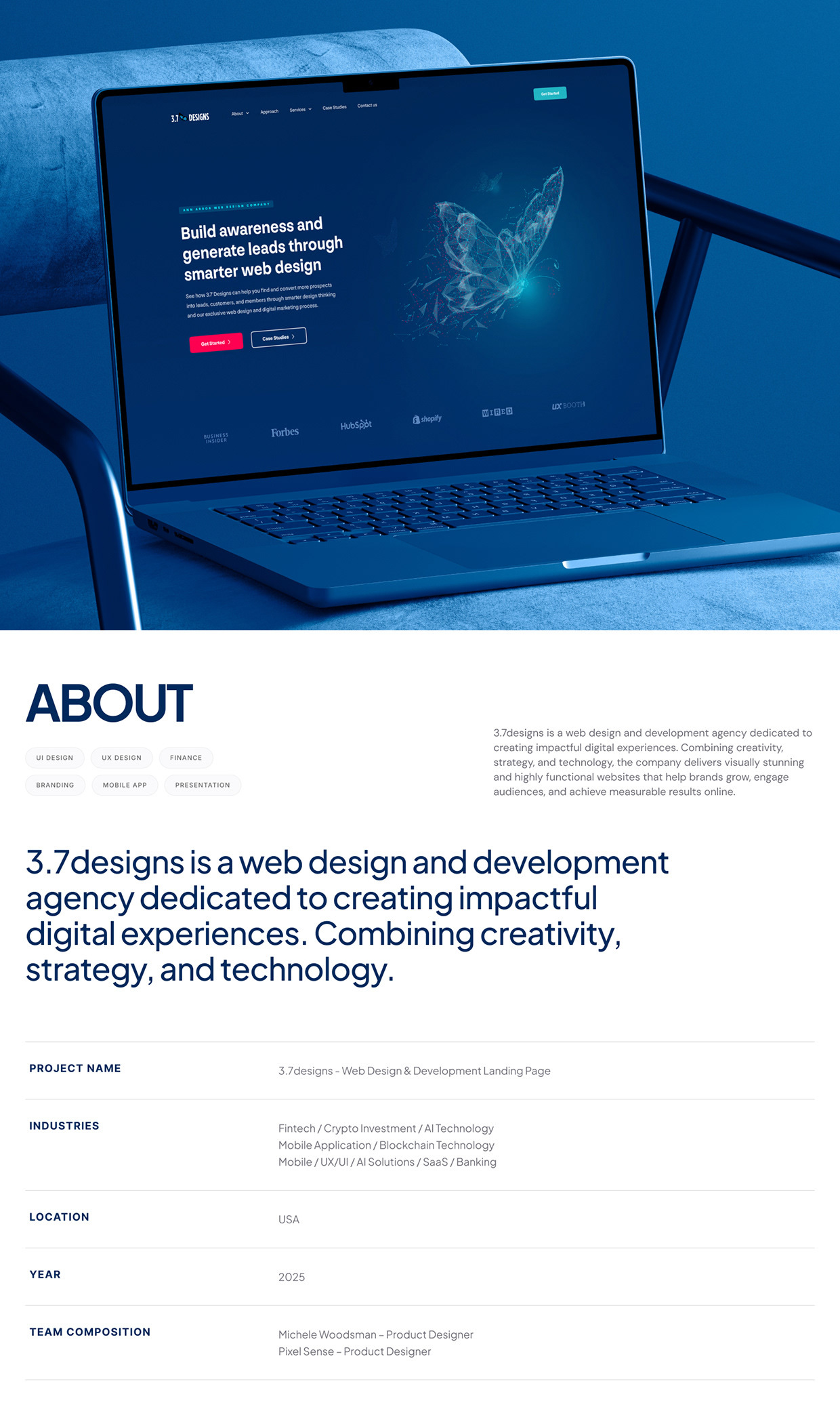 Digital Agency Landing Page