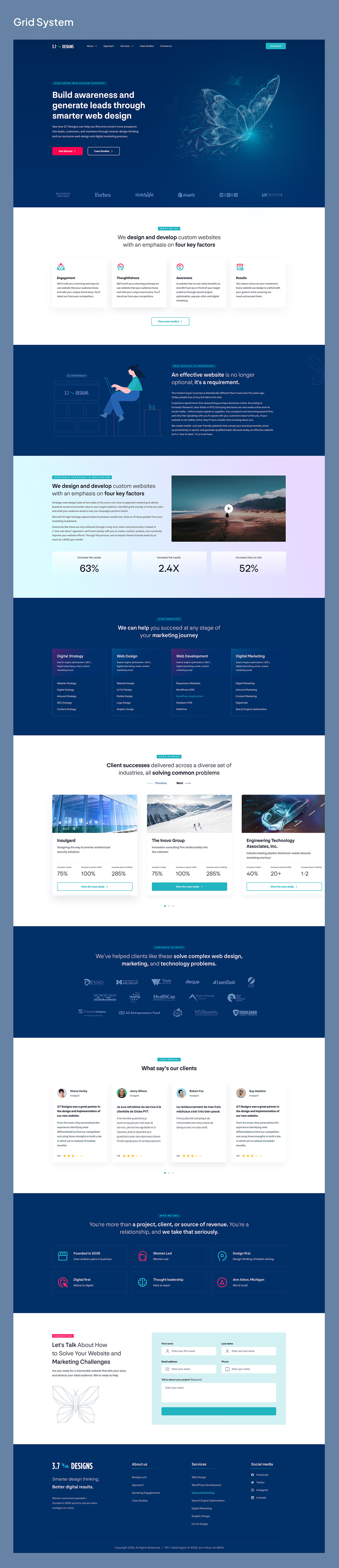 Digital Agency Landing Page Image 2