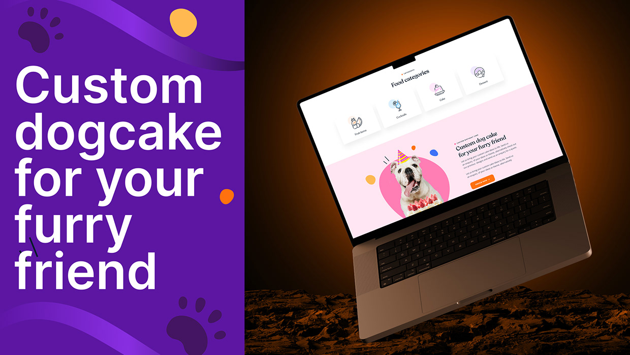 Pet Food Website Design for E-commerce Shop Image 7