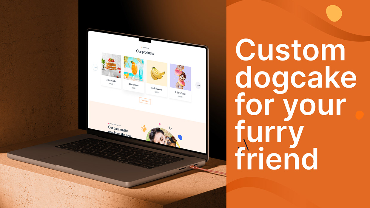 Pet Food Website Design for E-commerce Shop Image 9