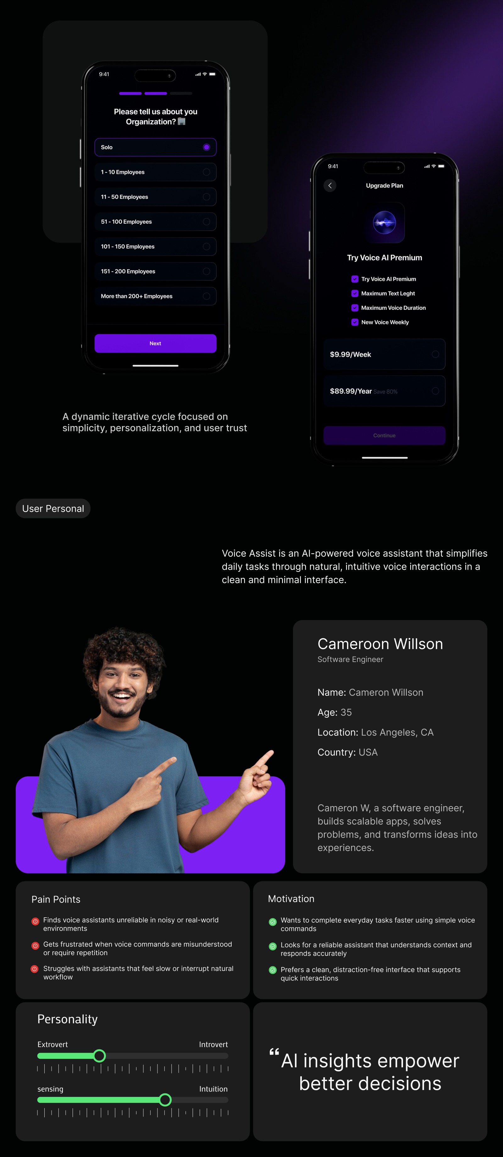 AI Voice Assistant Mobile App for Notes & Automation Image 1