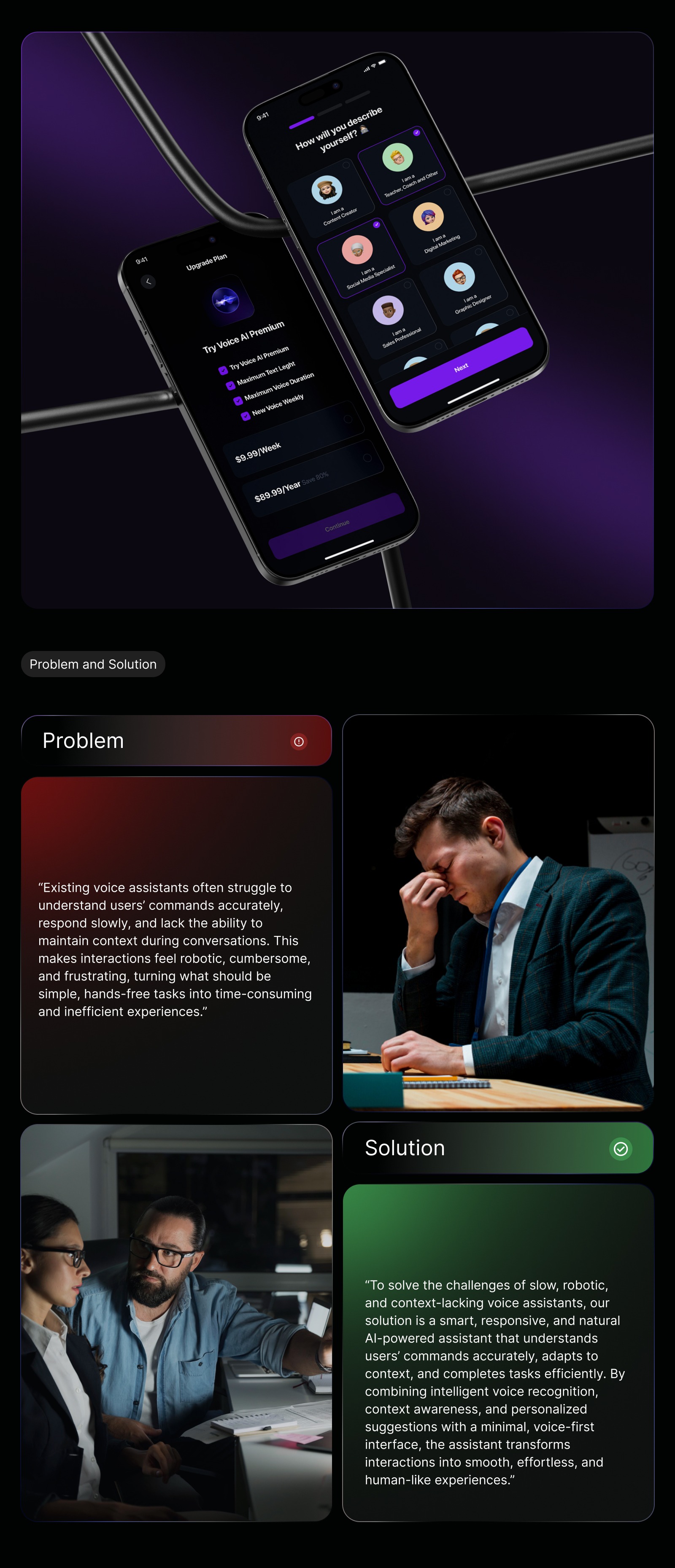 AI Voice Assistant Mobile App for Notes & Automation Image 2