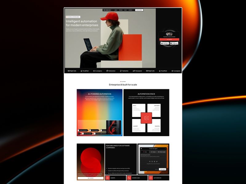 Antaris — AI SaaS Startup Framer Template