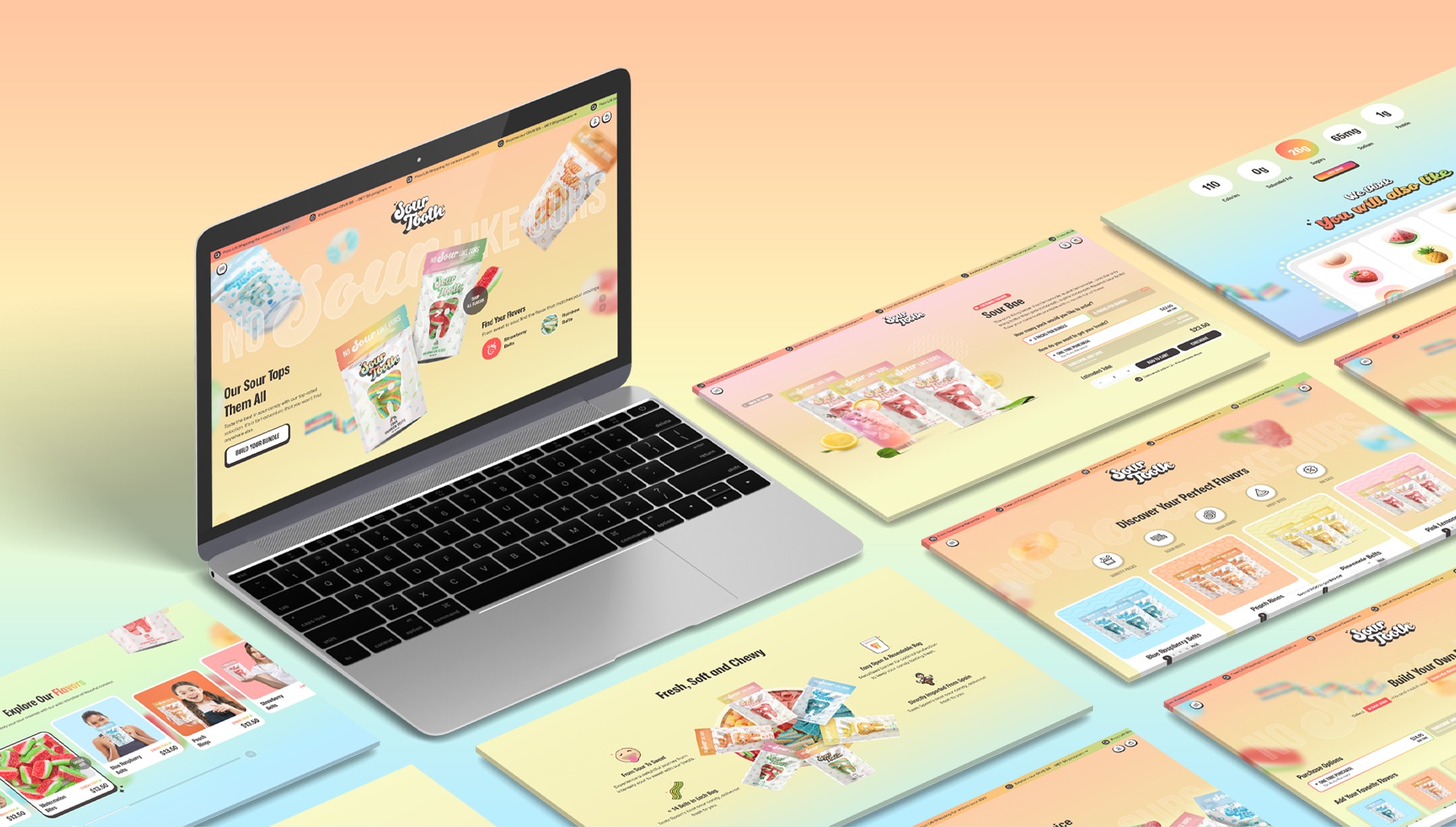 Sour Tooth: Buy Sour Candy Belts, Bites & Rings Online - Sweet & Sour Image 2