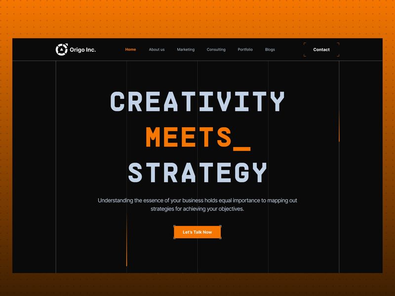 Creative Agency Landing Page
