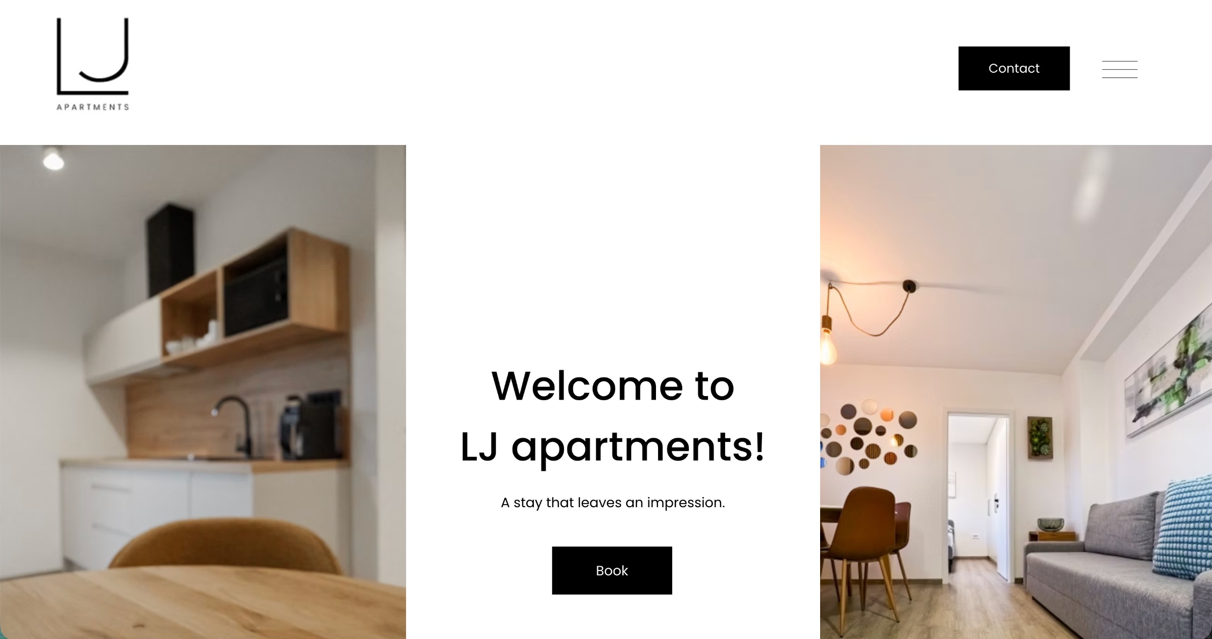 LJ Apartments Website