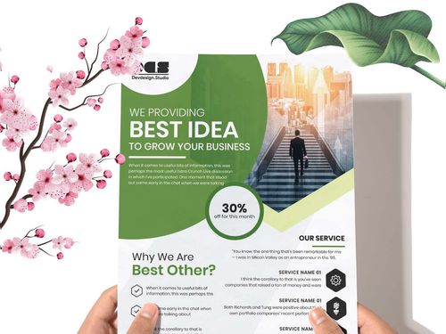 Dev Corporate Business Flyer solution V02 on Behance