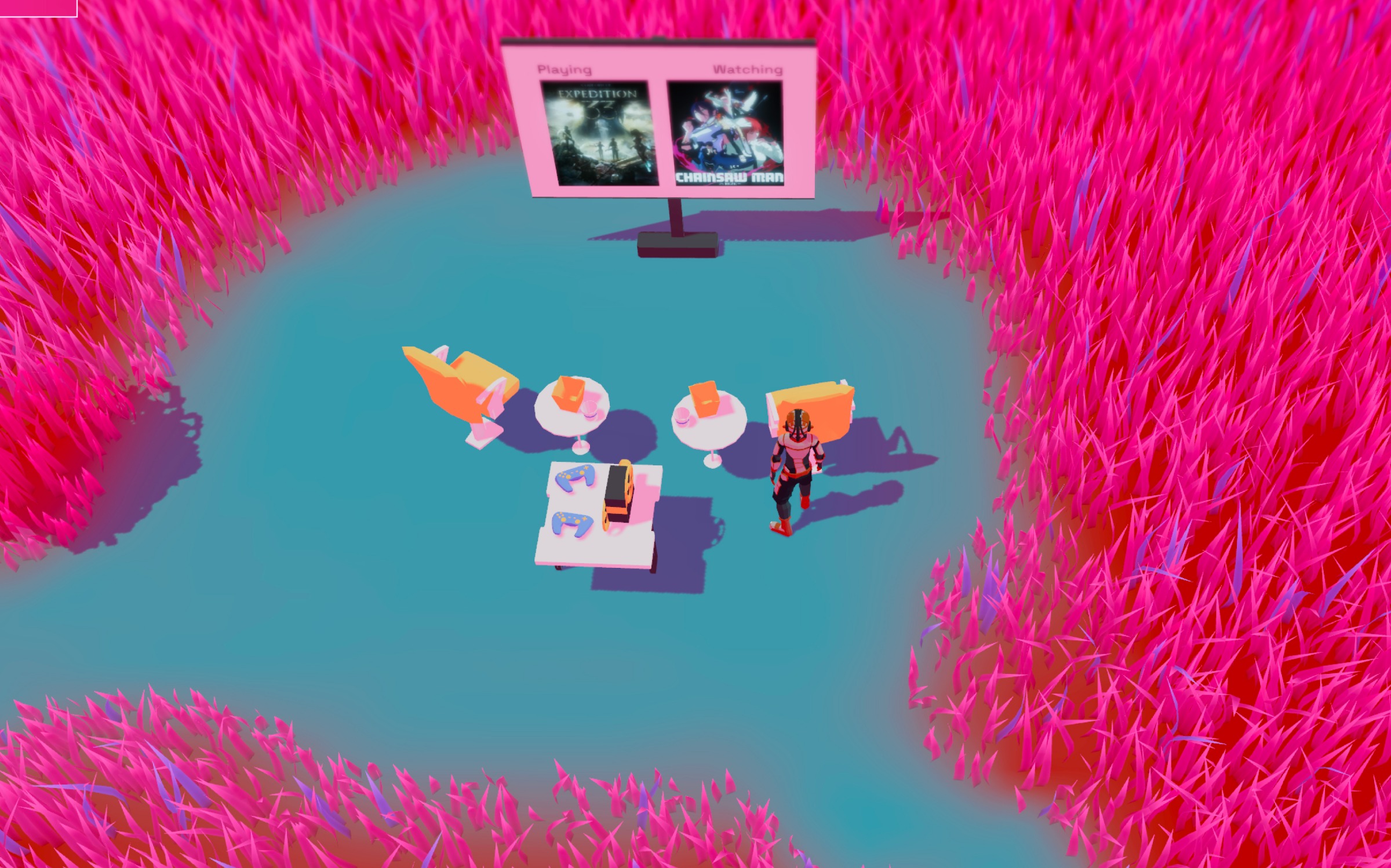 Thibault Space Gamefolio - Creative Developer Portfolio Image 0