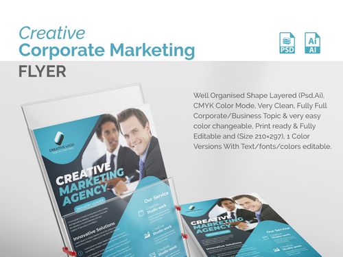 Creative Marketing Flyer on Behance