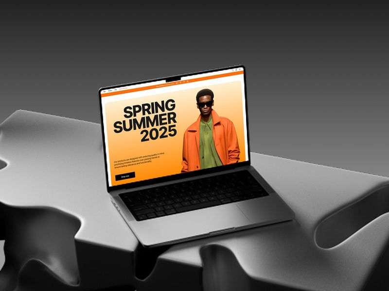 eCommerce Hero Section