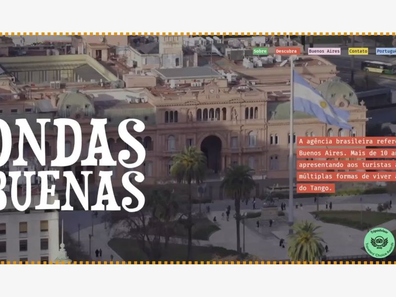 Ondas Buenas — Travel Agency Website Design | .fubá