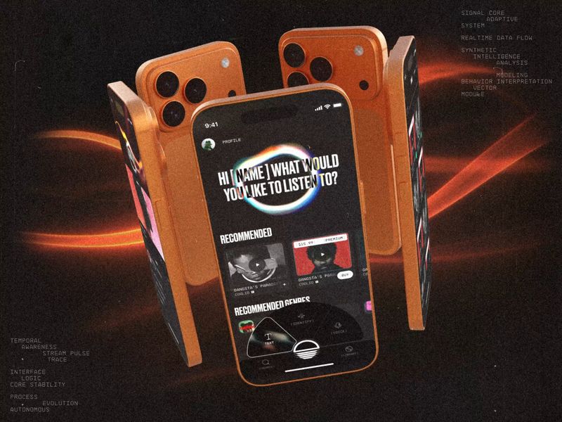 Dask Audio // Website & Mobile