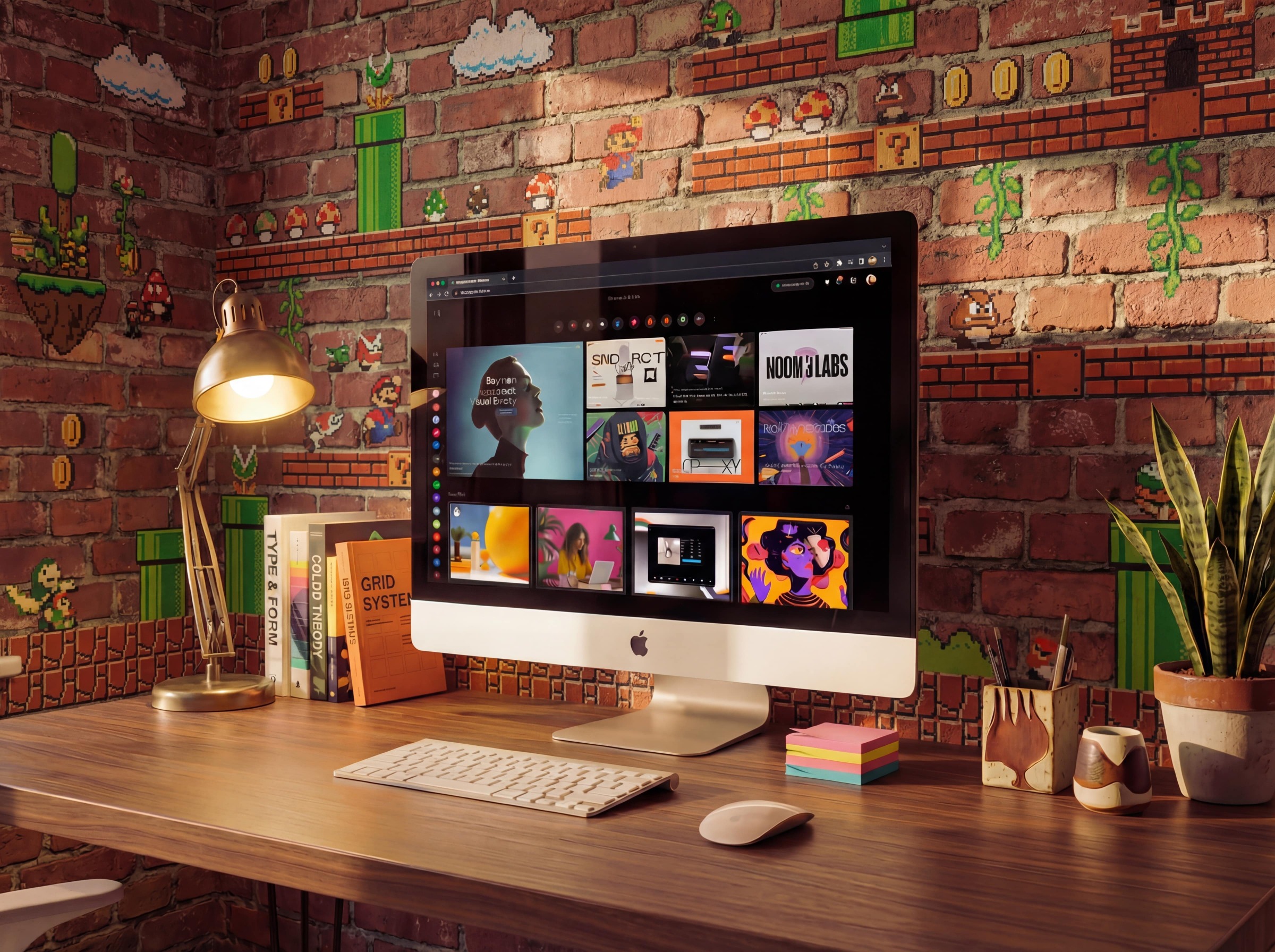 Home office mockups with Google Gemini Image 1