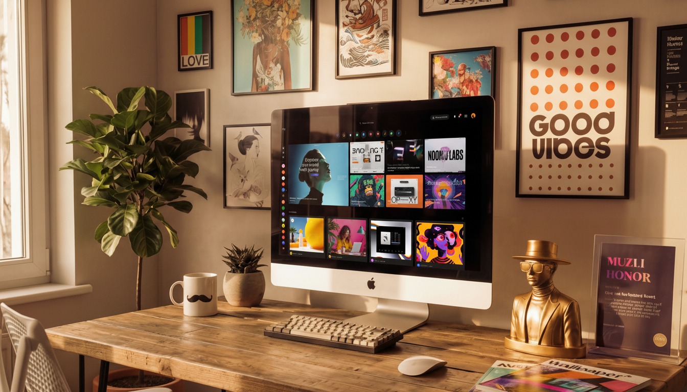 Home office mockups with Google Gemini Image 5