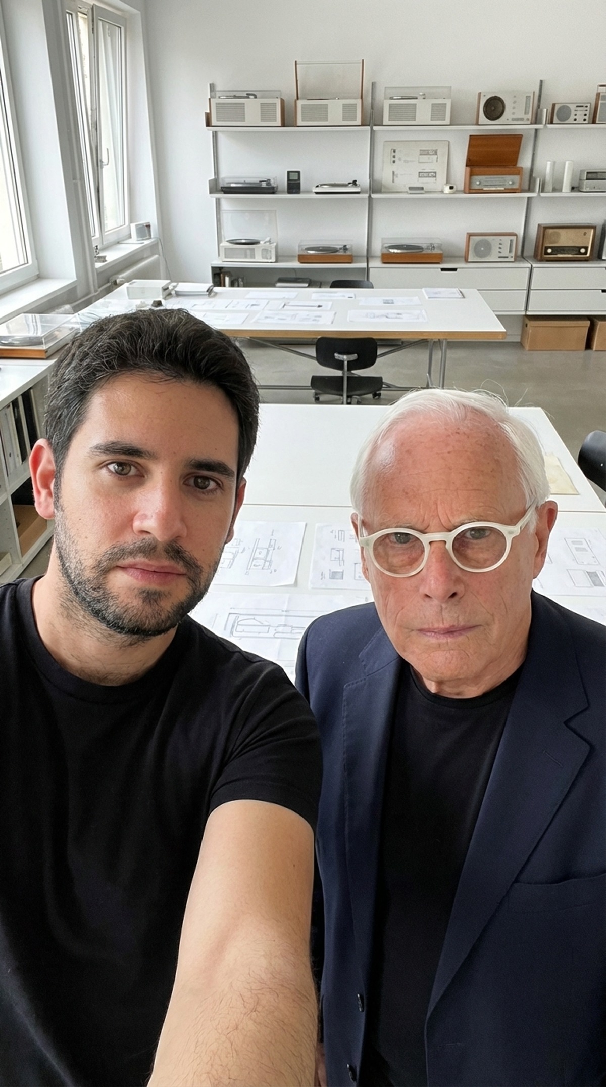 Took my camera for a quick selfie tour with the giants of our design industry, past and present. Image 0