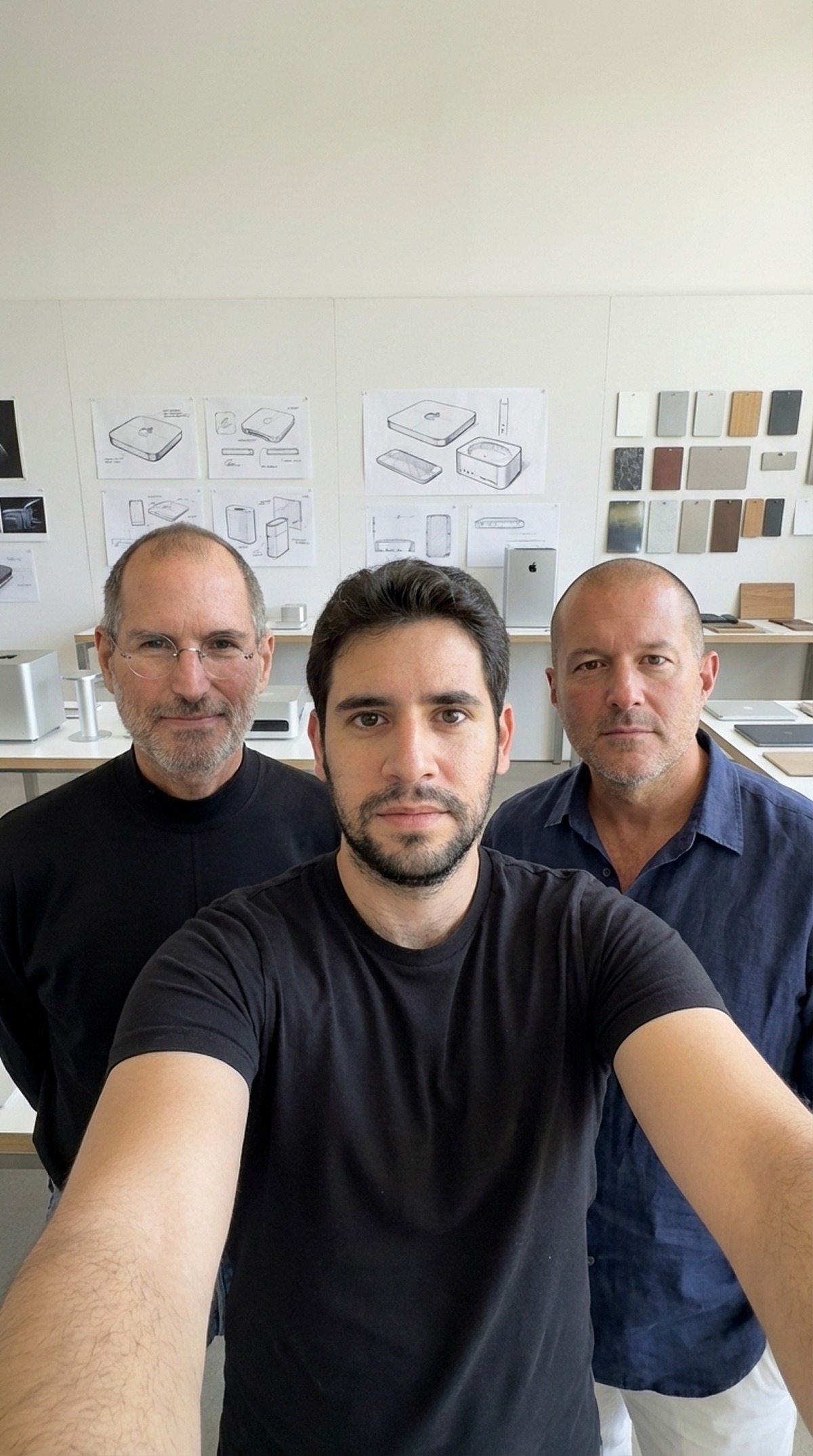 Took my camera for a quick selfie tour with the giants of our design industry, past and present. Image 1