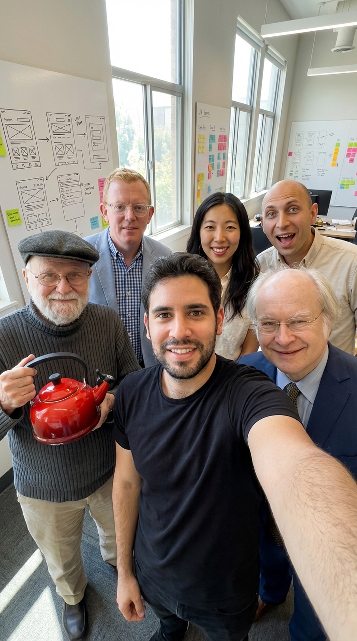 Took my camera for a quick selfie tour with the giants of our design industry, past and present. Image 4