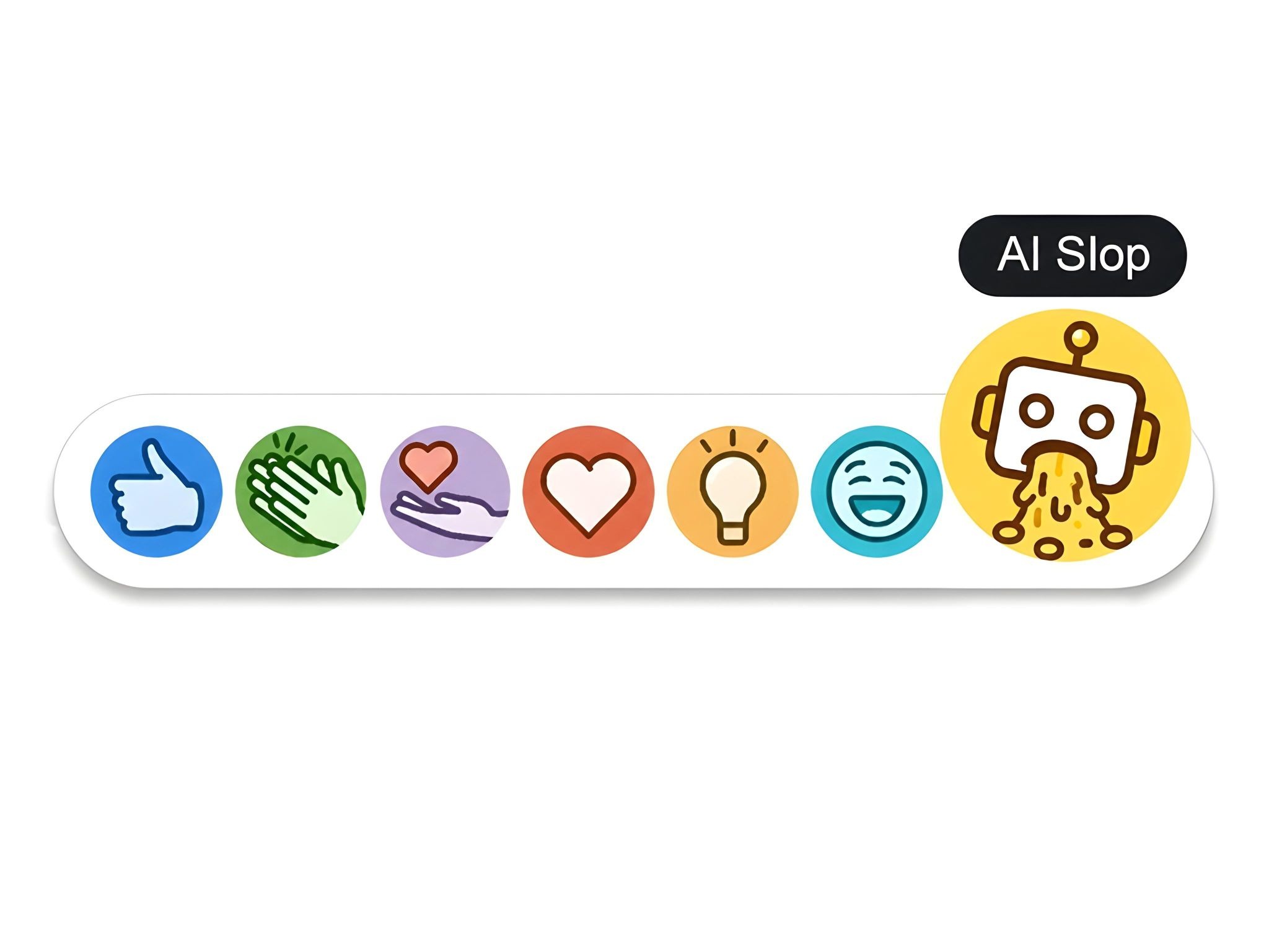 Hey LinkedIn , we may need a new reaction. π...