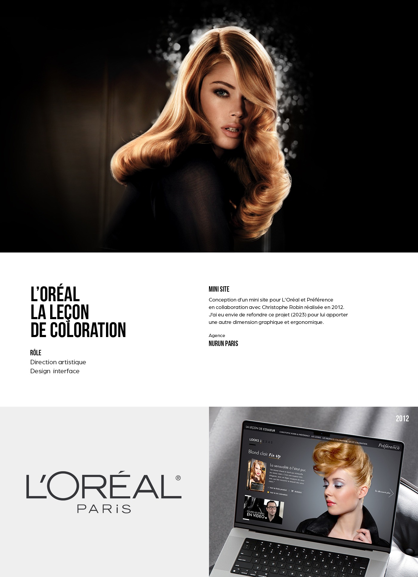 L'OREAL - COLORATION