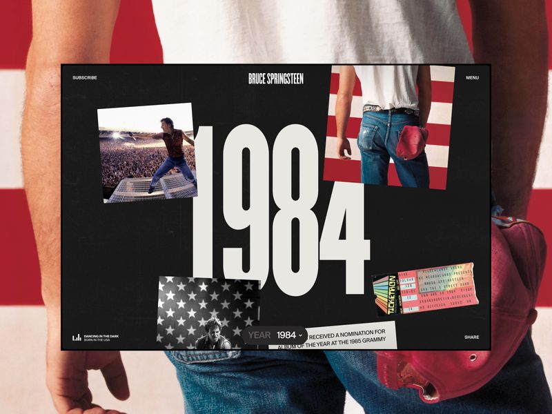 Bruce Springsteen Digital Experience