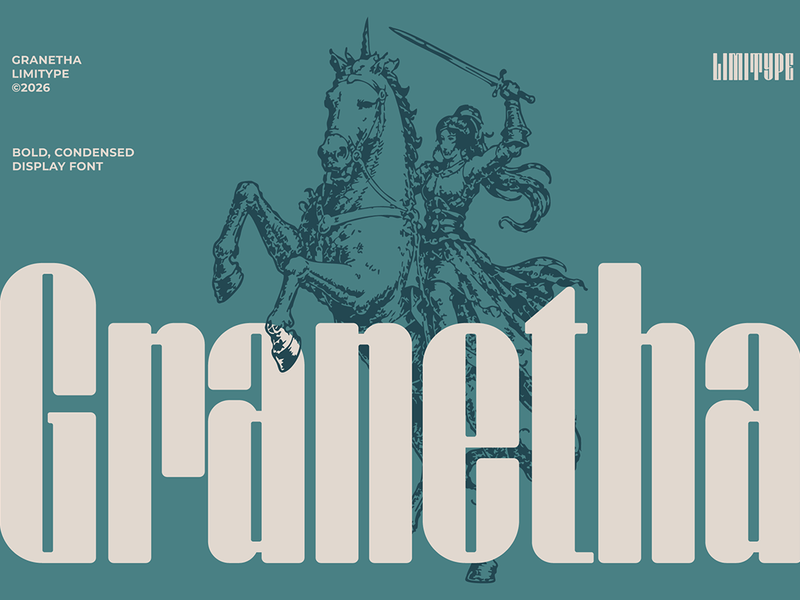 Granetha - Bold Condensed Font